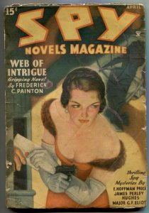Spy Novels Pulp #2 April 1935-Web of Intrigue G