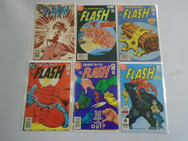 The Flash lot 25 different issues avg 5.0 VG FN (1981-85 1st Series)