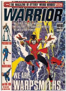 WARRIOR (1982 QUALITY) 10 VG-F May 1983