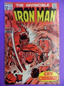 INVINCIBLE IRON MAN # 13 NICE COLOR AND PAGES HI GRADE