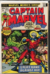 Captain Marvel #25 (1973) Captain Marvel