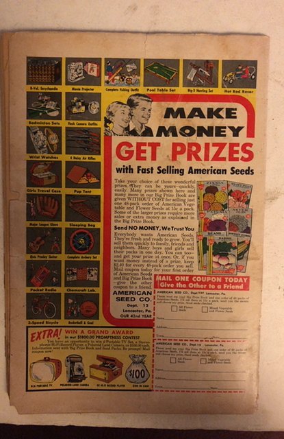 Detective Comics #278 (1960)Detached cover reader see pics