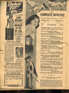 Complete Detective Cases 5/1949-bondage cover-lurid crime-exploitation-pulp s...