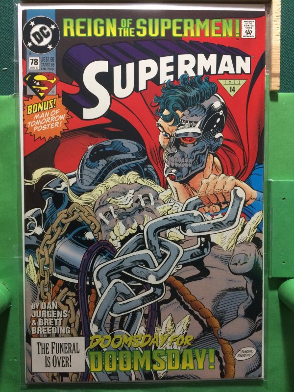 Superman #78 Reign of the Supermen!