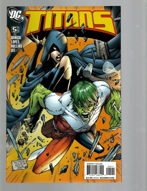 12 DC Comics Titans # 1 2 3 4 5 6 7 8 9 10 11 12 J438