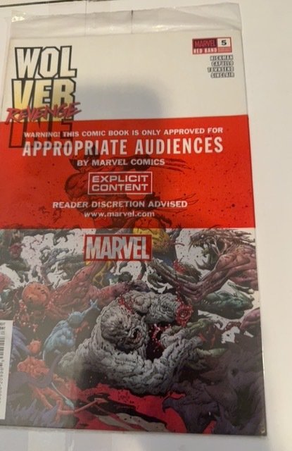 Wolverine: Revenge: Red Band #5  (2025) Sealed