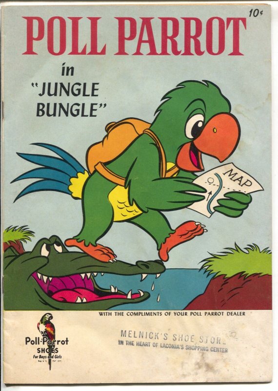 Poll Parrot 1958-Jungle Bungle-alligator cover-G/VG