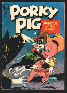 Porky Pig-Four Color Comics #271 1960-Dell-Phantom of the Plains-Hooded menac...