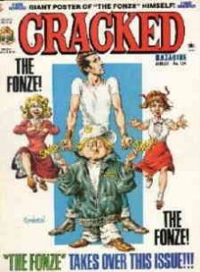 Cracked #134 VG ; Globe | low grade comic Happy Days Fonze