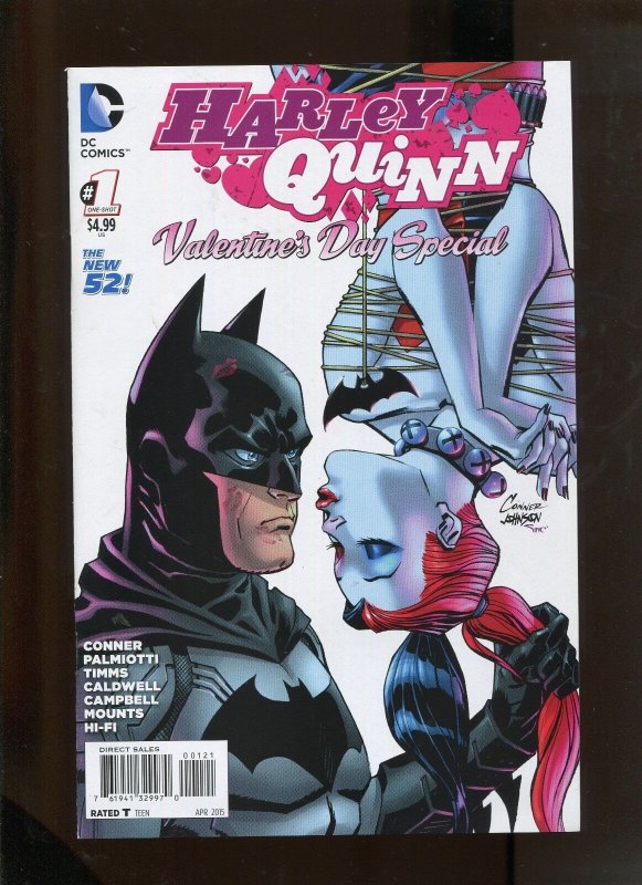NEW 52 HARLEY QUINN VALENTINES DAY SPECIAL #1 ALL 3 VARIANT COVERS! (9.2)