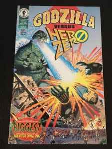 GODZILLA VERSUS HERO ZERO Dark Horse, 1995, VG- Condition 