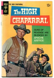 High Chaparral #1 1968-Gold Key-1st issue-TV-Lief Ericson-Cameron Mitchell- F/VF