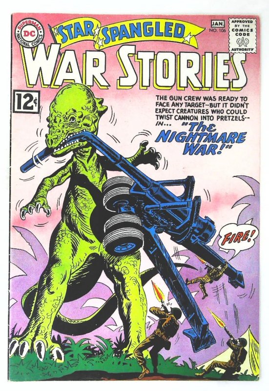 Star Spangled War Stories (1952 series)  #106, Fine (Actual scan)