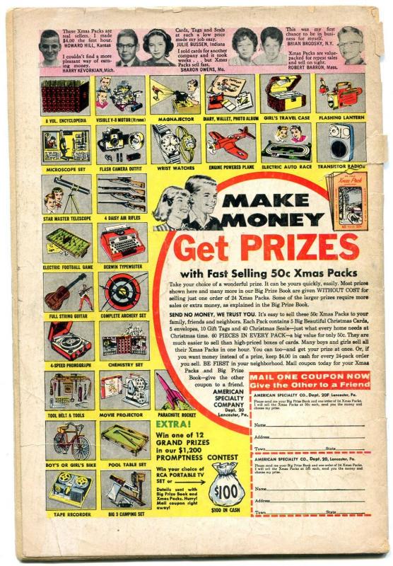 ALARMING ADVENTURES #2 1964-HUMAN AQUARIUM-WILLIAMSON FR/G 