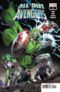 All-Out Avengers (2022) #2 NM Greg Land Doom Cover