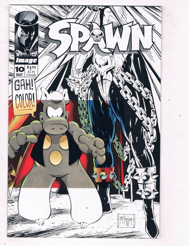 Spawn #10 NM Image Comics Comic Book McFarlane May 1993 DE48