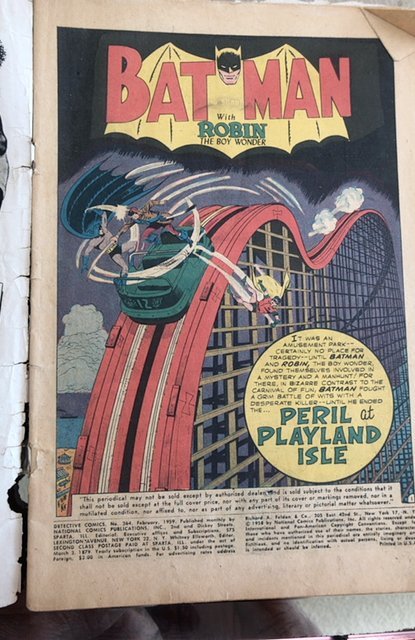 Detective Comics #264 (1959)reader..Martian Manhunter! Story