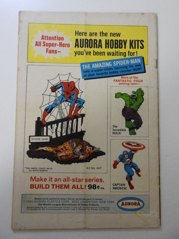 The Amazing Spider-Man #44 (1967) VG Condition moisture stain