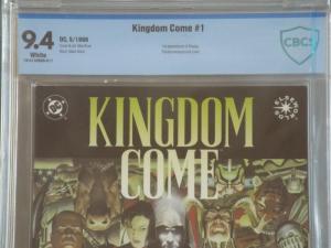 Kingdom Come #1, CBCS 9.4, White Pages, New In Stock!