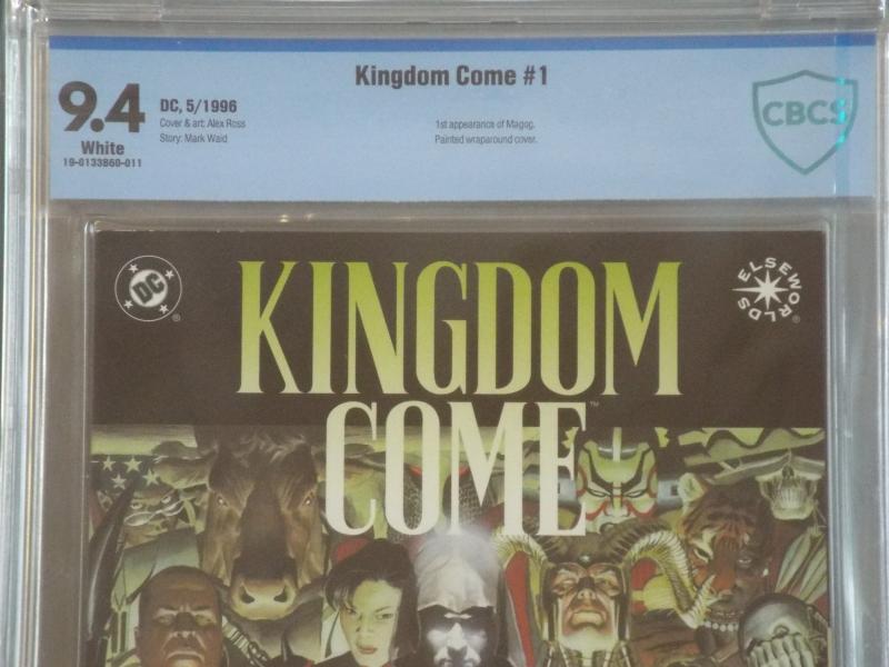 Kingdom Come #1, CBCS 9.4, White Pages, New In Stock!