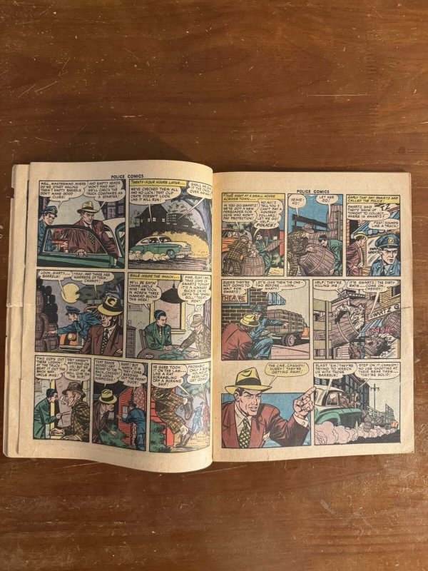Police Comics #111 (Quality Comics 1952) [GD] “Murder From Moscow!”