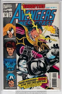WEST COAST AVENGERS (1985 MARVEL) #101 VF- A16469