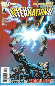 Justice League International #2 (2011) - NM +