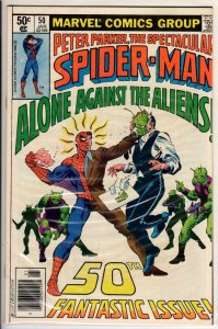 The Spectacular Spider-Man #50 Newsstand Edition (1981) 9.4 NM