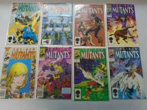 New Mutants lot 67 different #1-100 avg 8.0 VF (1983-91 1st Series)