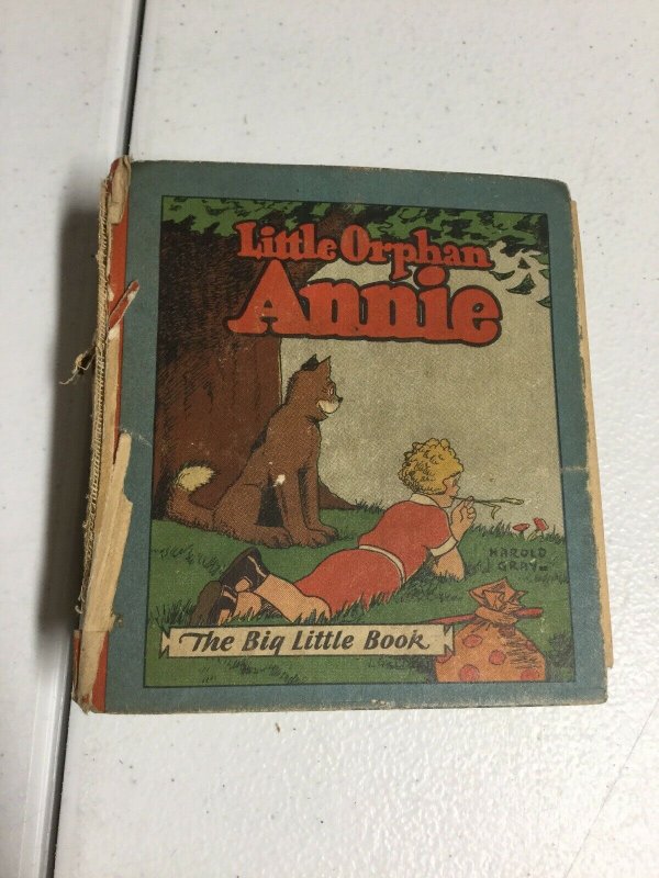 Little Orphan Annie Incomplete Drawn On Big Little Book