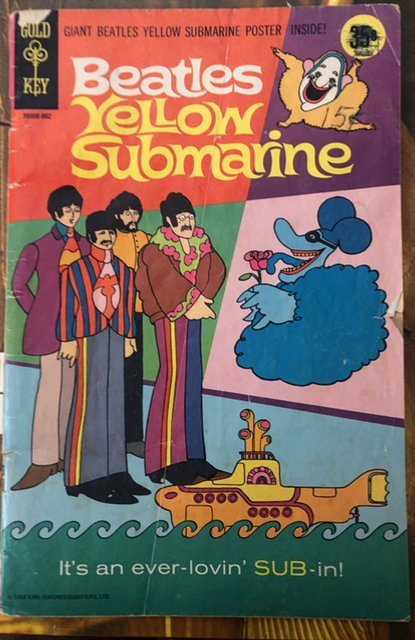 Beatles: Yellow Submarine (1968)Gold Key 35 cent special!