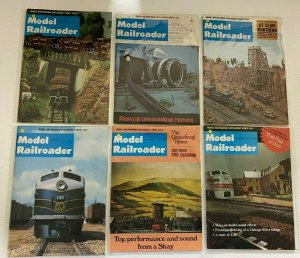 Model Railroader Magazine lot 12 different books (1973) 