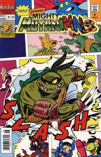 Mighty Mutanimals (1992 series) #9, VF- (Stock photo)