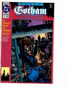 7 DC Comics Gotham Nights # 1 2 3 4 + Shadow Of The Bat Black Condor Canary J255