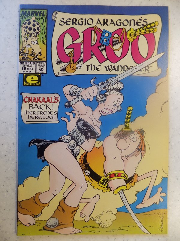 SERGIO ARAGONES GROO THE WANDERER # 89