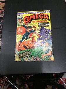Omega the Unknown #1 (1976) 1st Issue key! High grade! VF+ Wow!