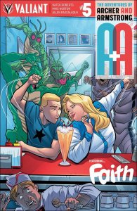 A&A: The Adventures of Archer & Armstrong 5-D Joe Eisma Cover VF/NM