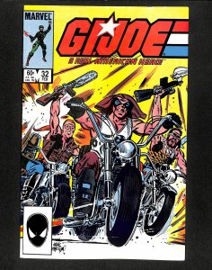 G.I. Joe, A Real American Hero #32 FN/VF 7.0 1st Lady Jaye!