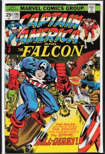 Captain America #196 (1976) Captain America and the Falcon