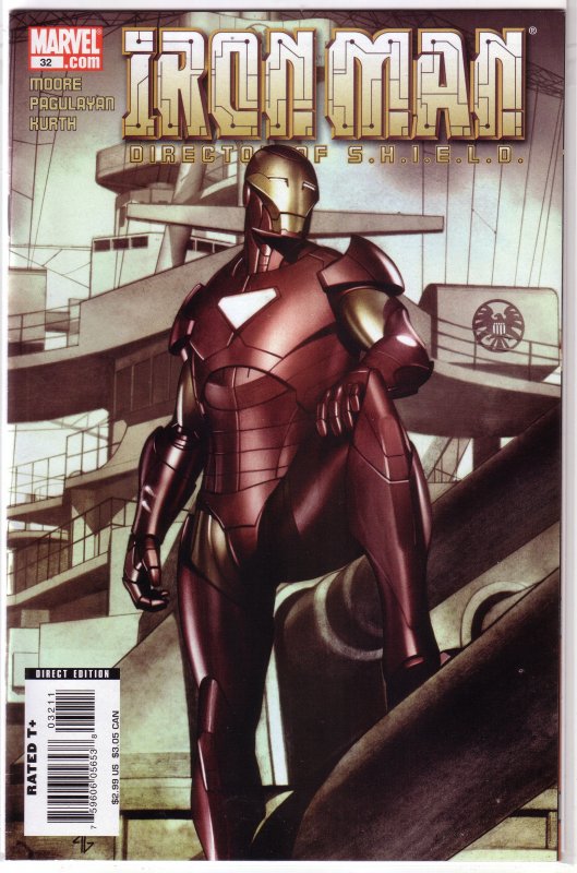 Iron Man: Director of SHIELD (IM vol. 4, 2005) #32 FN (With Iron Hands 4)