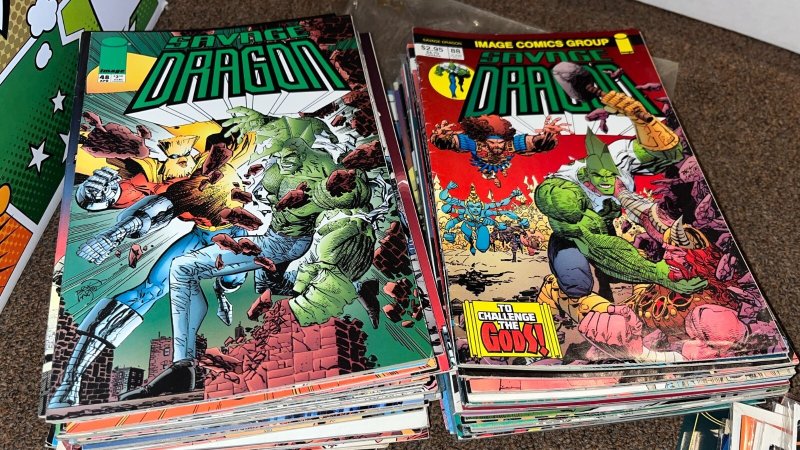 Savage Dragon (1993) Lot - Near Complete Run of Issue #s 1-119, Erik Larsen