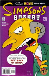 Simpsons Comics #132 VF/NM; Bongo | save on shipping - details inside