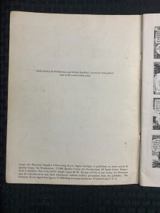 1980 COMIC ART SHOWCASE #1 VG 4.0 Secret Agent Corrigan Book One