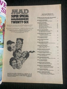 1978 MAD SUPER SPECIAL Magazine #26 VG/FN 5.0 NO Makin' Out Record