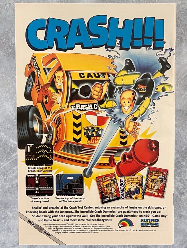 Showcase ’93 #6 (1993) Newsstand – Robin, Peacemaker & Blue Devil VF