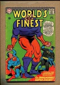 World's Finest Comics #158 - Invulnerable Super-Enemy! - 1966 (Grade 3.5) WH