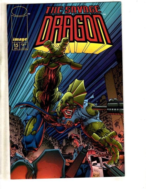 Lot Of 10 Savage Dragon Image Comic Books # 11 12 13 14 15 16 17 18 19 20 CR31