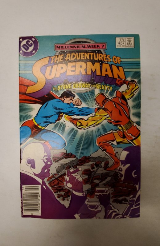 Adventures of Superman #437 (1988) NM DC Comic Book J715