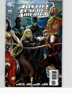 Justice League of America #12 Batman Cover (2007) Justice League