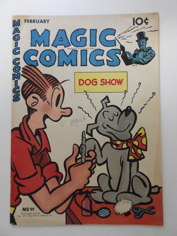 Magic Comics #91 (1947) Sharp VG+ Condition!